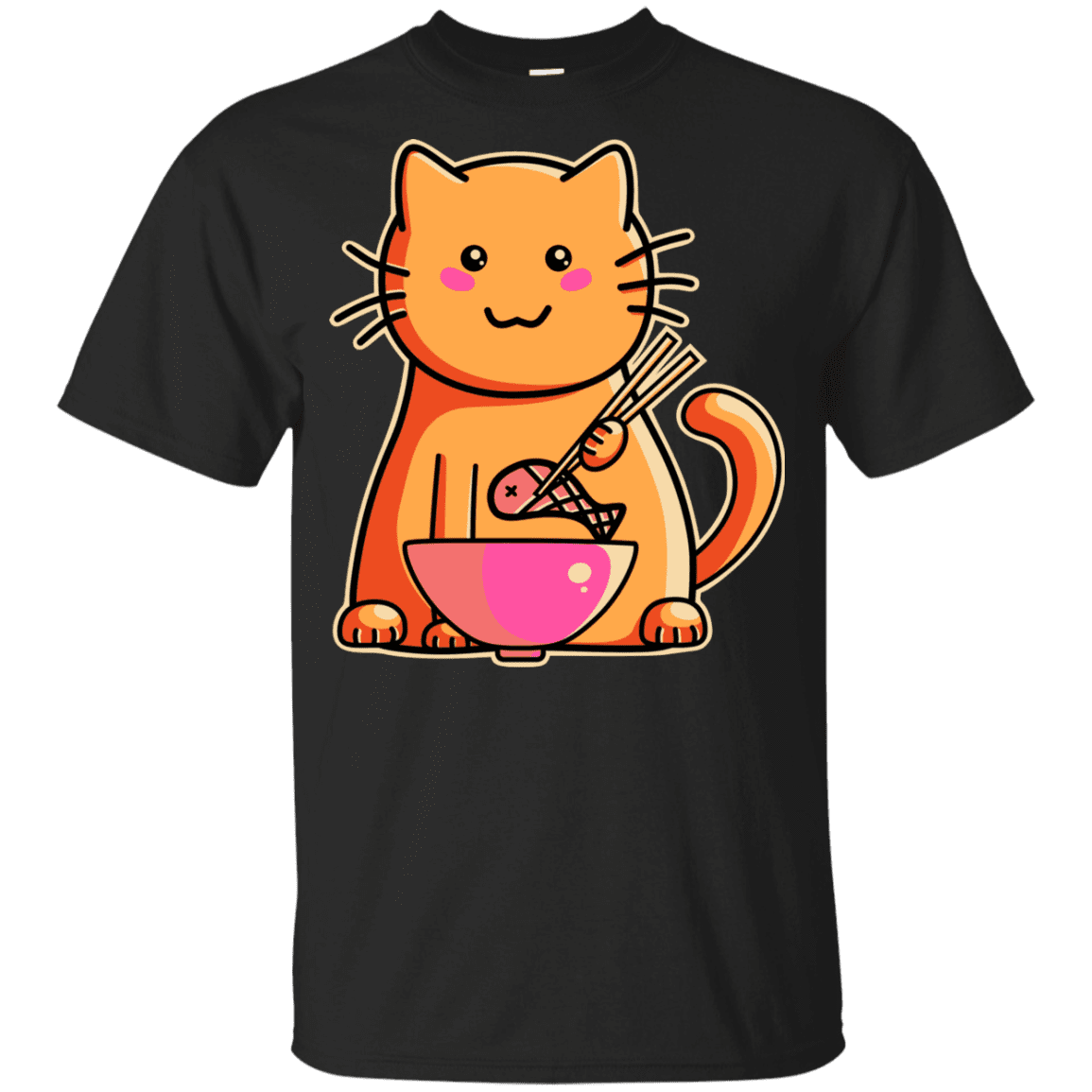 T-Shirts Black / YXS Cats Favourite Meal Youth T-Shirt