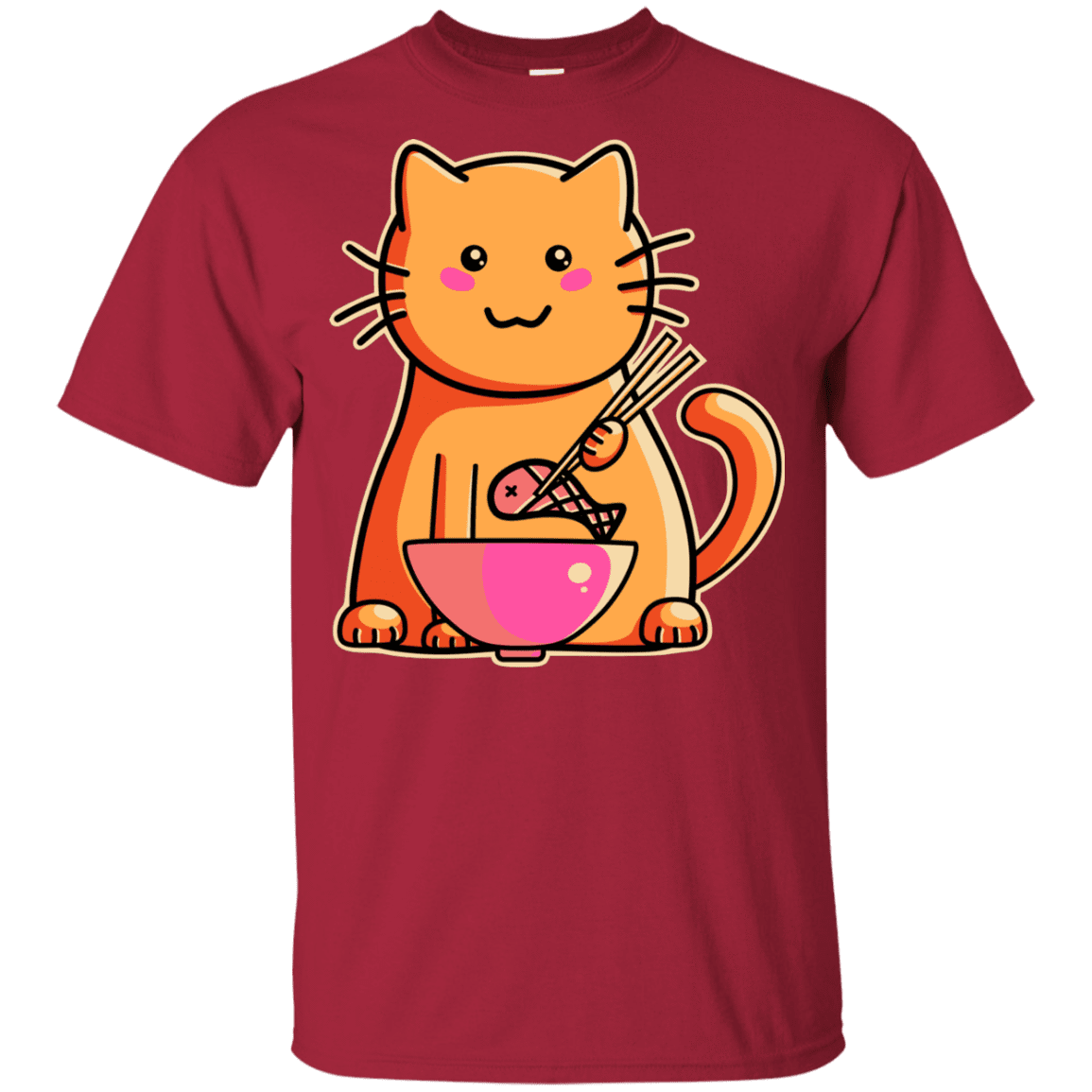 T-Shirts Cardinal / YXS Cats Favourite Meal Youth T-Shirt