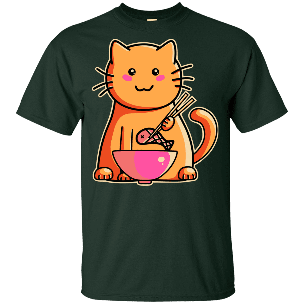 T-Shirts Forest / YXS Cats Favourite Meal Youth T-Shirt