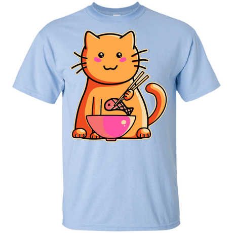 T-Shirts Light Blue / YXS Cats Favourite Meal Youth T-Shirt