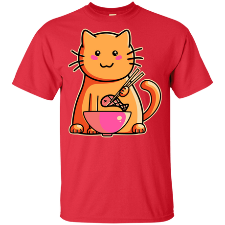 T-Shirts Red / YXS Cats Favourite Meal Youth T-Shirt