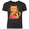 T-Shirts Vintage Black / YXS Cats Favourite Meal Youth Triblend T-Shirt