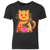 T-Shirts Vintage Black / YXS Cats Favourite Meal Youth Triblend T-Shirt