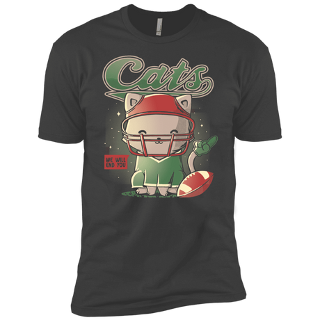 T-Shirts Heavy Metal / YXS Cats Football Boys Premium T-Shirt
