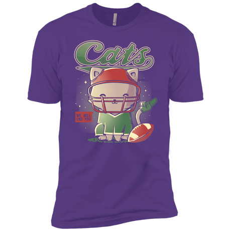 T-Shirts Purple Rush / YXS Cats Football Boys Premium T-Shirt