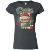 T-Shirts Charcoal / S Cats Football Junior Slimmer-Fit T-Shirt