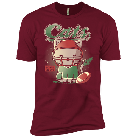 T-Shirts Cardinal / X-Small Cats Football Men's Premium T-Shirt