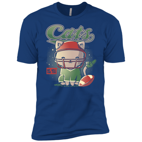 T-Shirts Royal / X-Small Cats Football Men's Premium T-Shirt
