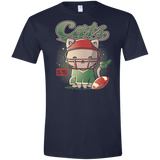 T-Shirts Navy / X-Small Cats Football Men's Semi-Fitted Softstyle