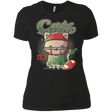 T-Shirts Black / X-Small Cats Football Women's Premium T-Shirt