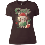 T-Shirts Dark Chocolate / X-Small Cats Football Women's Premium T-Shirt