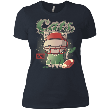 T-Shirts Indigo / X-Small Cats Football Women's Premium T-Shirt
