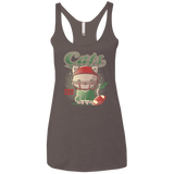T-Shirts Macchiato / X-Small Cats Football Women's Triblend Racerback Tank