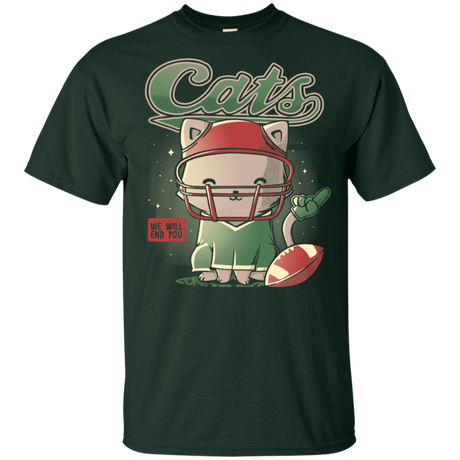 T-Shirts Forest / YXS Cats Football Youth T-Shirt