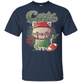 T-Shirts Navy / YXS Cats Football Youth T-Shirt