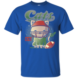 T-Shirts Royal / YXS Cats Football Youth T-Shirt