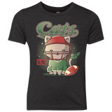 T-Shirts Vintage Black / YXS Cats Football Youth Triblend T-Shirt