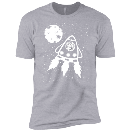 T-Shirts Heather Grey / YXS Catstronaut Boys Premium T-Shirt