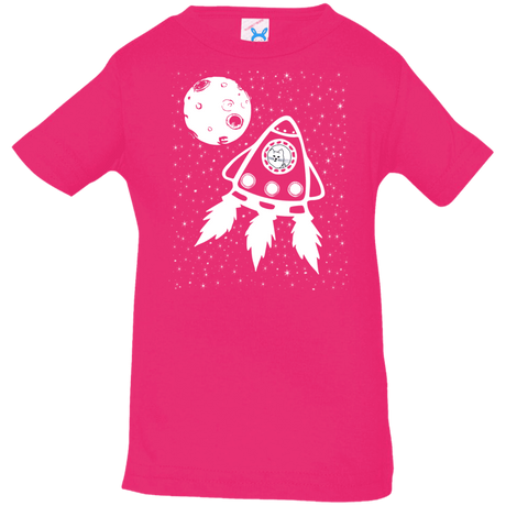 T-Shirts Hot Pink / 6 Months Catstronaut Infant Premium T-Shirt