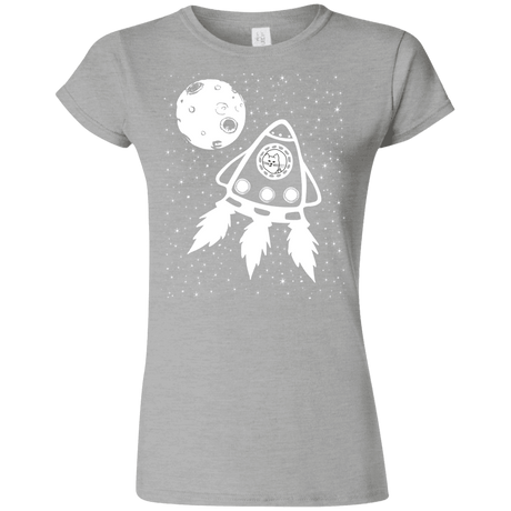 T-Shirts Sport Grey / S Catstronaut Junior Slimmer-Fit T-Shirt