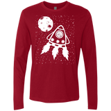 T-Shirts Cardinal / S Catstronaut Men's Premium Long Sleeve