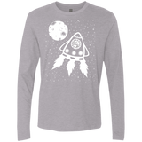 T-Shirts Heather Grey / S Catstronaut Men's Premium Long Sleeve