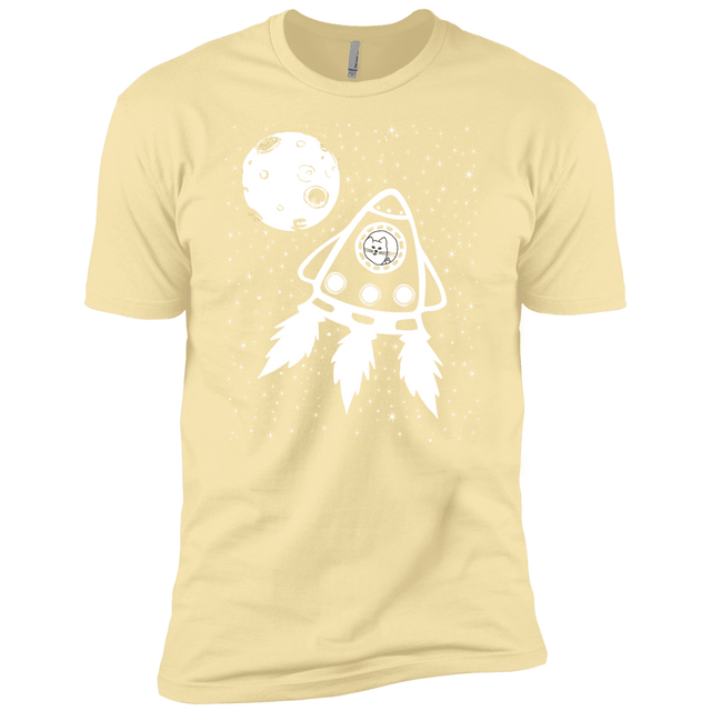 T-Shirts Banana Cream / X-Small Catstronaut Men's Premium T-Shirt