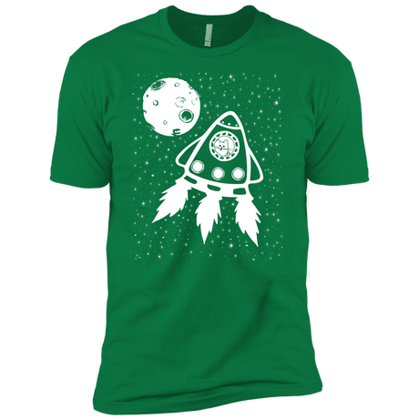 T-Shirts Kelly Green / X-Small Catstronaut Men's Premium T-Shirt