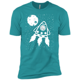 T-Shirts Tahiti Blue / X-Small Catstronaut Men's Premium T-Shirt