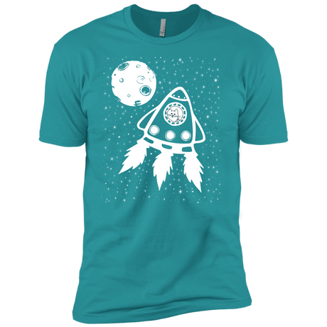 T-Shirts Tahiti Blue / X-Small Catstronaut Men's Premium T-Shirt