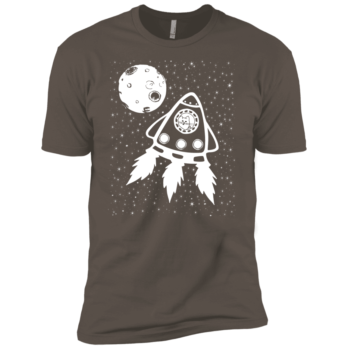 T-Shirts Warm Grey / X-Small Catstronaut Men's Premium T-Shirt