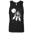 T-Shirts Black / S Catstronaut Men's Premium Tank Top