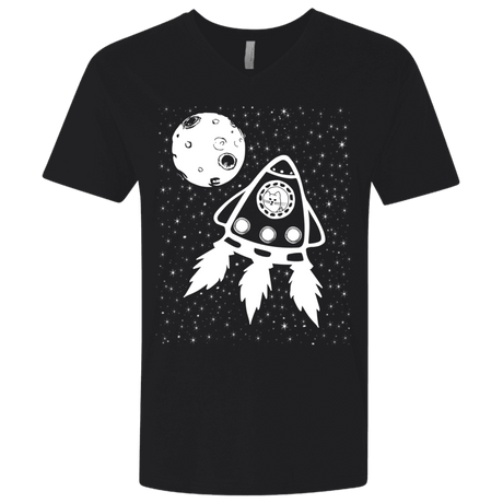 T-Shirts Black / X-Small Catstronaut Men's Premium V-Neck