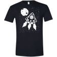 T-Shirts Black / X-Small Catstronaut Men's Semi-Fitted Softstyle