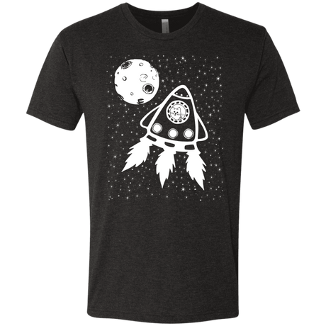 T-Shirts Vintage Black / S Catstronaut Men's Triblend T-Shirt