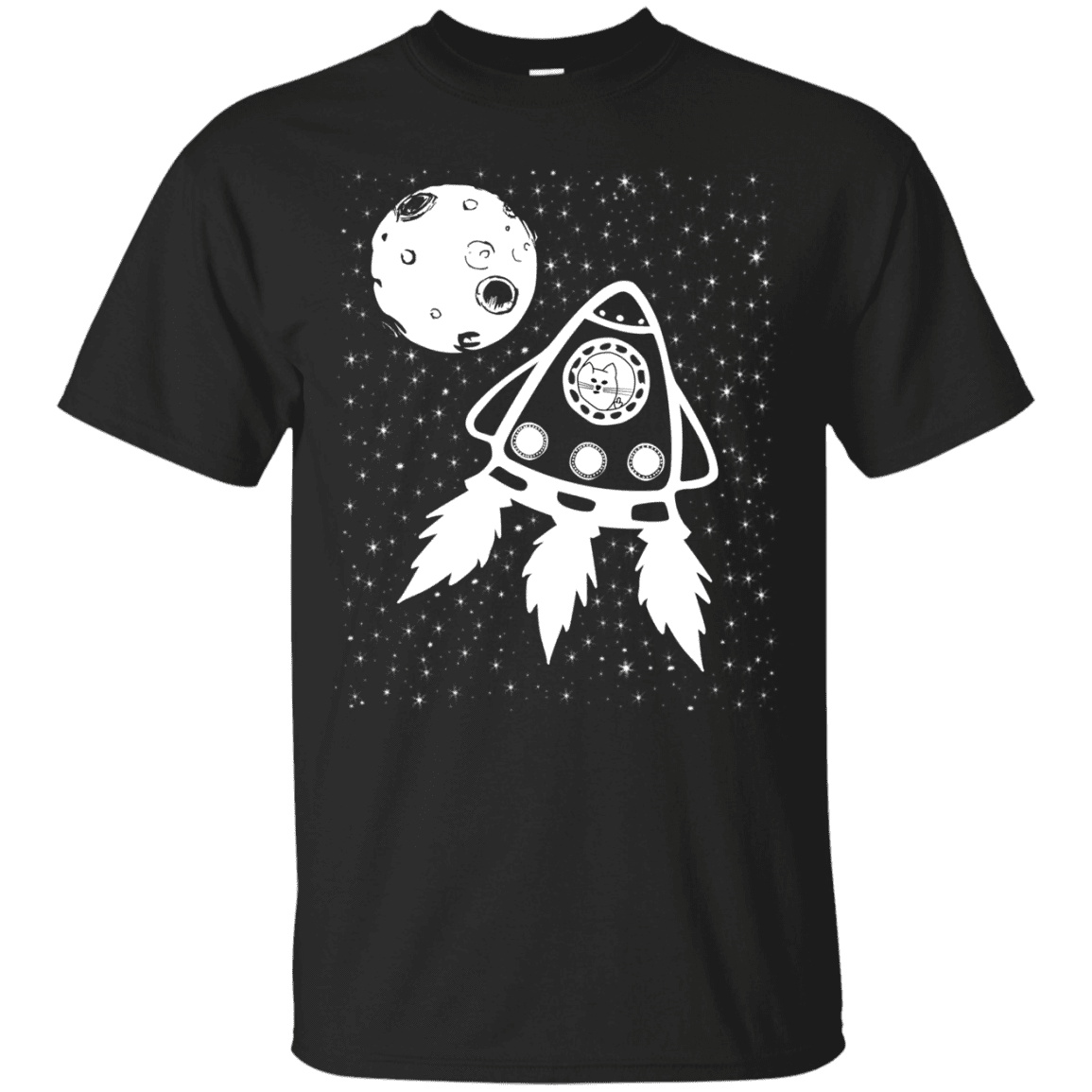 T-Shirts Black / S Catstronaut T-Shirt