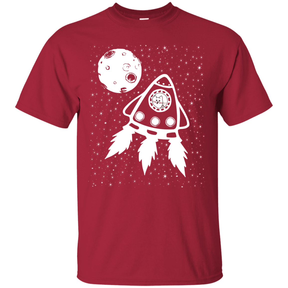 T-Shirts Cardinal / S Catstronaut T-Shirt