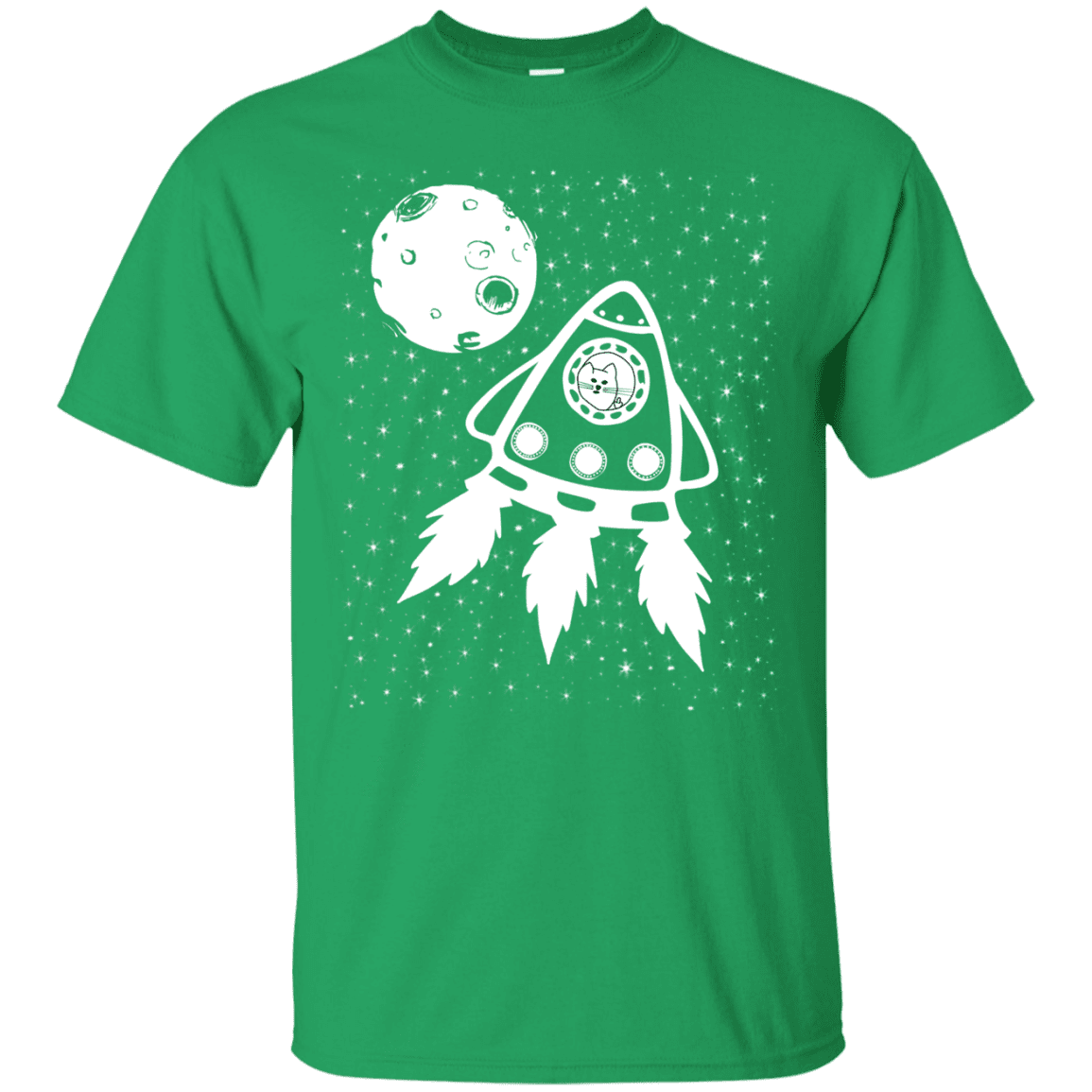 T-Shirts Irish Green / S Catstronaut T-Shirt