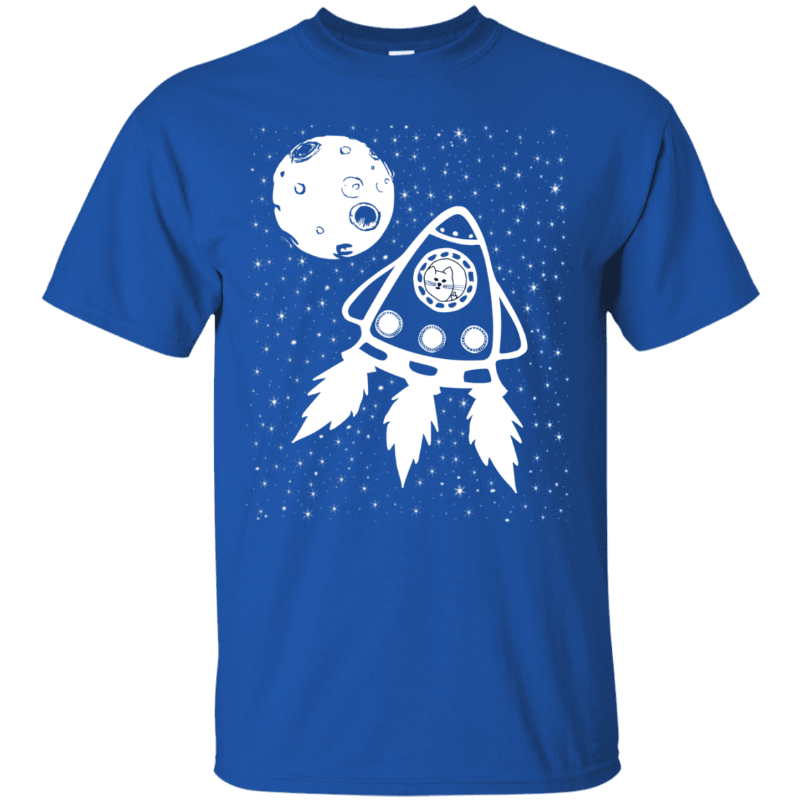 T-Shirts Royal / S Catstronaut T-Shirt