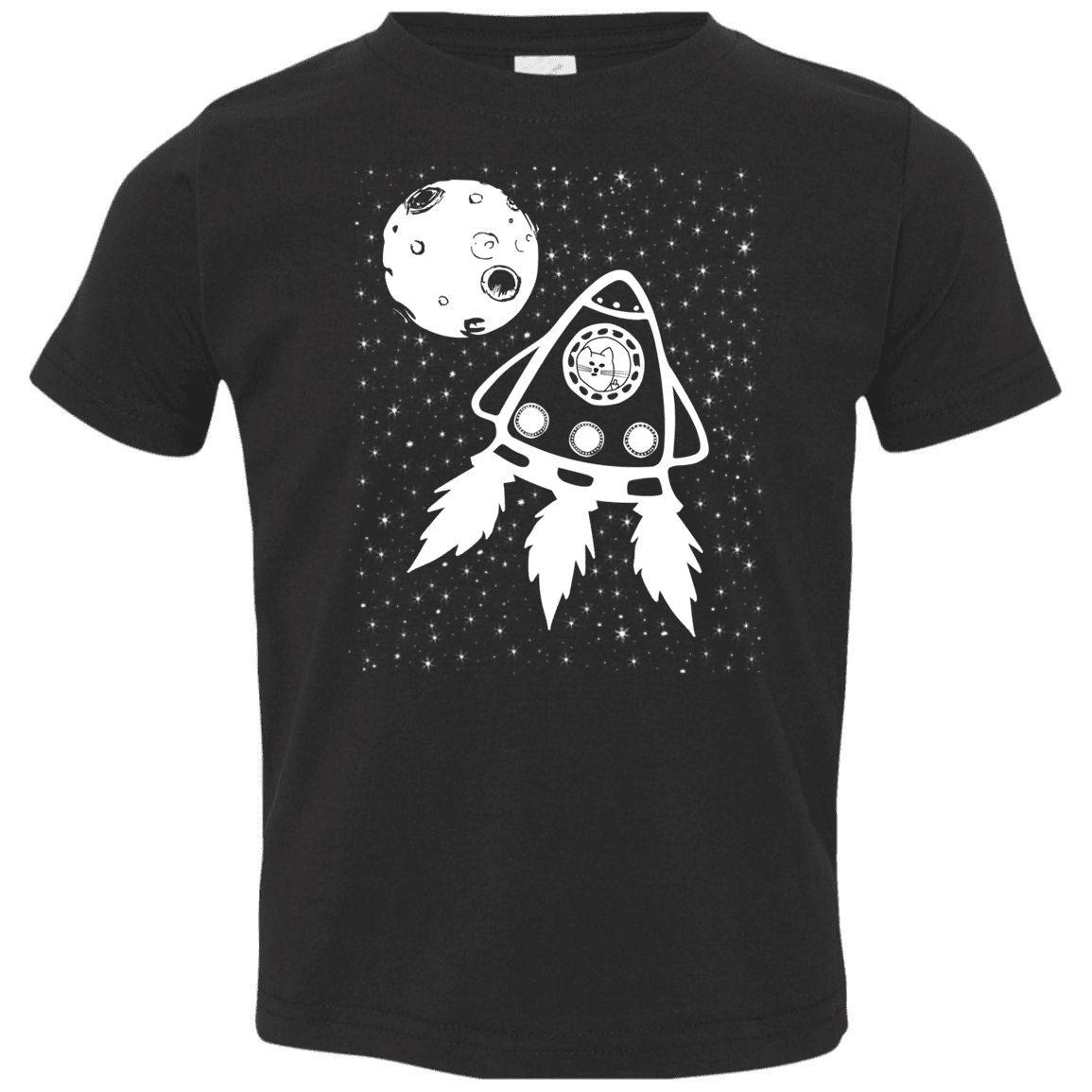 T-Shirts Black / 2T Catstronaut Toddler Premium T-Shirt