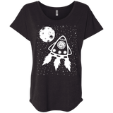T-Shirts Vintage Black / X-Small Catstronaut Triblend Dolman Sleeve