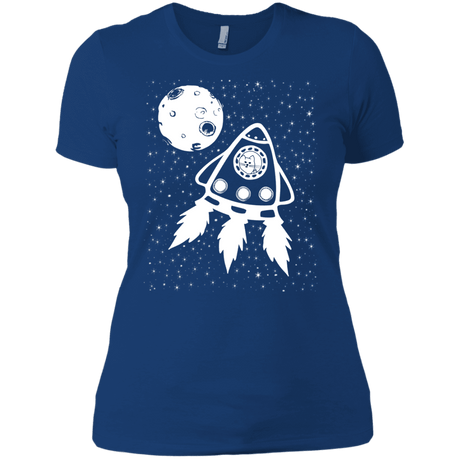 T-Shirts Royal / X-Small Catstronaut Women's Premium T-Shirt