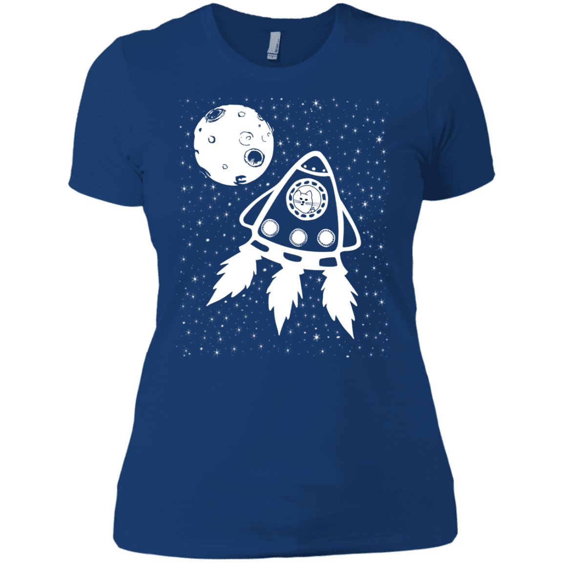T-Shirts Royal / X-Small Catstronaut Women's Premium T-Shirt