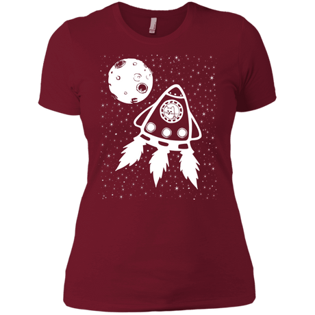 T-Shirts Scarlet / X-Small Catstronaut Women's Premium T-Shirt