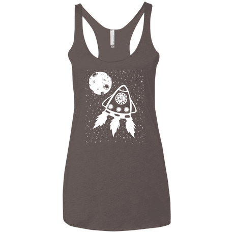 T-Shirts Macchiato / X-Small Catstronaut Women's Triblend Racerback Tank