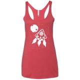 T-Shirts Vintage Red / X-Small Catstronaut Women's Triblend Racerback Tank
