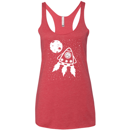 T-Shirts Vintage Red / X-Small Catstronaut Women's Triblend Racerback Tank