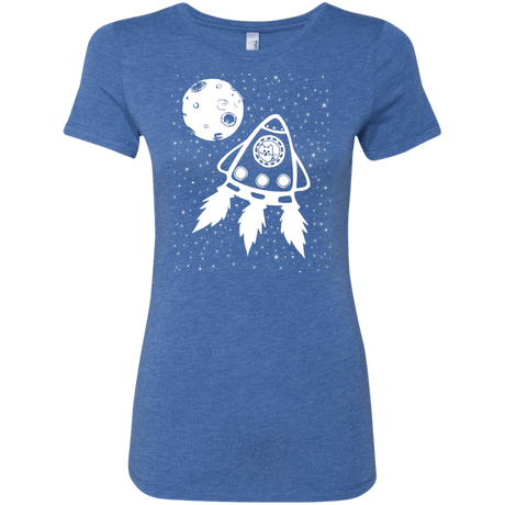 T-Shirts Vintage Royal / S Catstronaut Women's Triblend T-Shirt