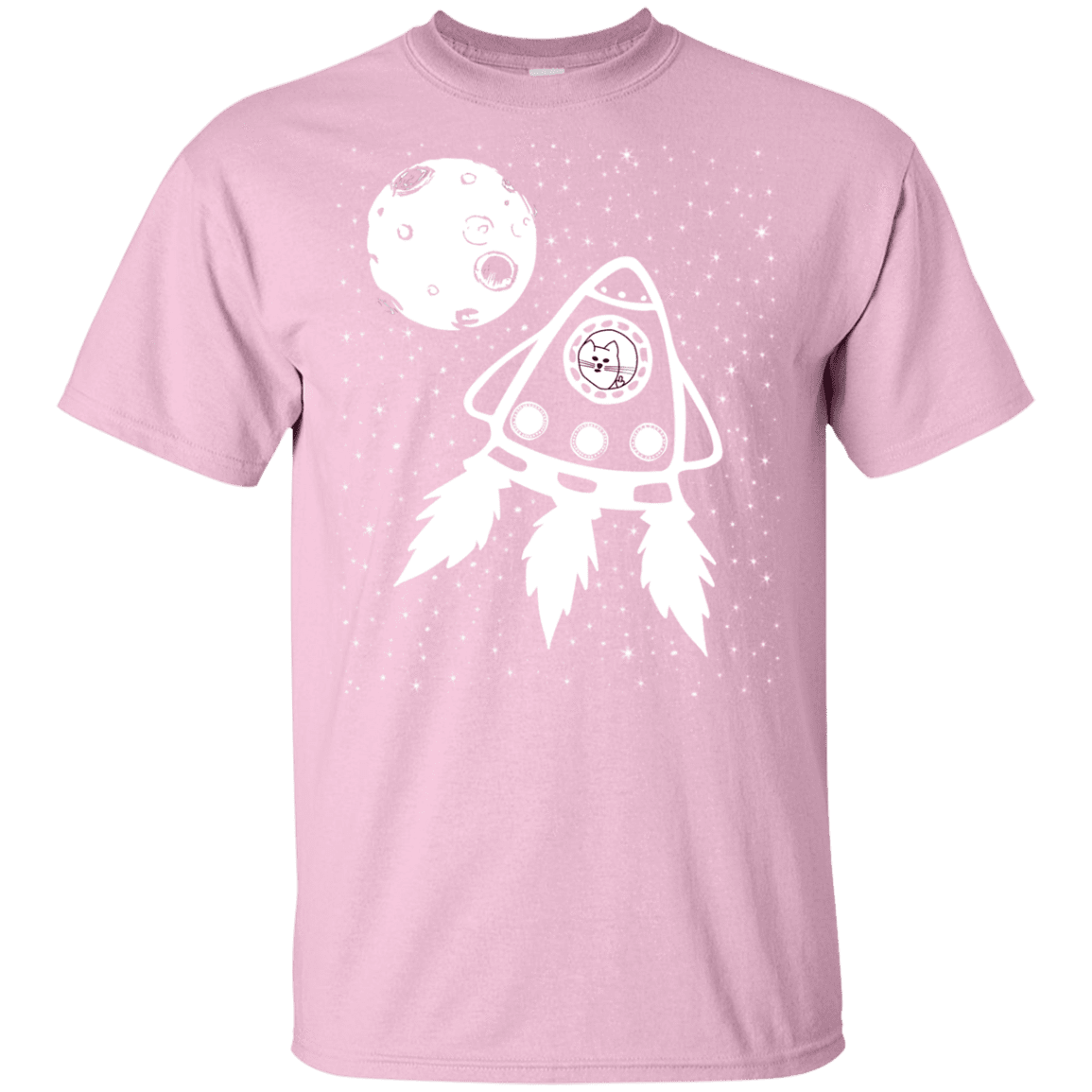 T-Shirts Light Pink / YXS Catstronaut Youth T-Shirt