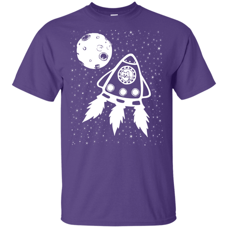 T-Shirts Purple / YXS Catstronaut Youth T-Shirt